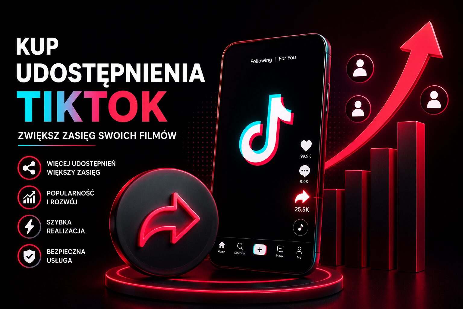 Kup Udostępnienia TikTok w Polsce